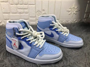 Jordan Air Jordan 1 Zoom CMFT High-Top Sneakers Blue White