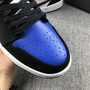 Air Jordan 1 Mid SE Black Purple Yellow Sneakers 852542-005