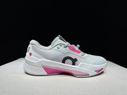 On The Roger Pro Fire Clay Grey Blue Tennis Shoes