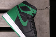 Air Jordan 1 High Pine Green Black Sneakers 555088-030