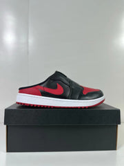 Jordan Air Jordan 1 Mule Bred Black Red FJ1214-001