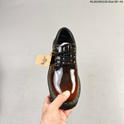 Dr. Martens 1460 Smooth Platform Lace-Up Shoes, Dark Brown