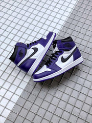 Air Jordan 1 High OG Court Purple Sneakers 555088-500