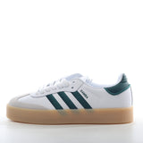 adidas Samba Platform Sneakers White Green Gum Sole