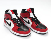 Air Jordan 1 High Chicago Red White Black Sneakers 554724-069