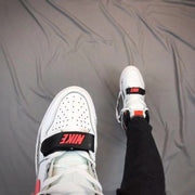 Jordan Legacy 312 Basketball Shoes White Black Red