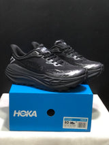 HOKA Stinson 7 Black Trail Sneakers