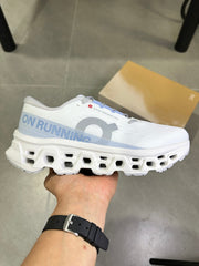 On Running Cloudsurfer Next White Blue Running Shoes