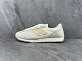 New Balance Low-Top Sneakers in Cream and Beige