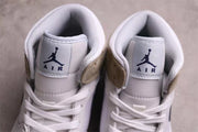 Jordan Air Jordan 1 Mid Sneakers White Navy Beige DO6726-100