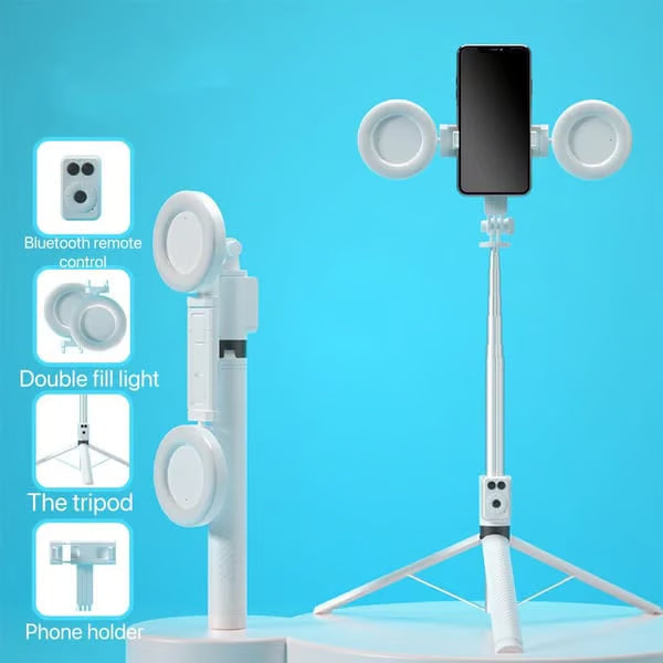 🎁Hot Sale 50% OFF⏳New 6 in 1 Bluetooth Selfie Stick