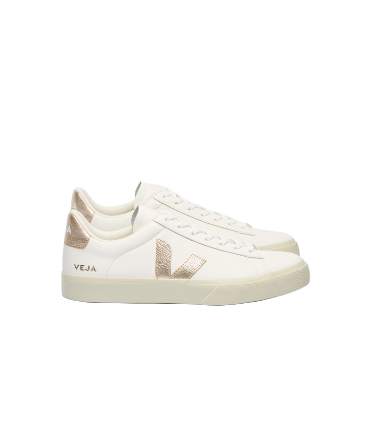CAMPO LEATHER WHITE PLATINE