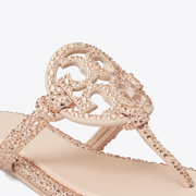 MILLER CRYSTAL KNOTTED SANDAL