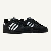 Adidas Originals Men's Black/White Superstar II Sneakers, JI0079