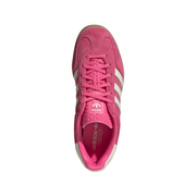 Adidas Women's Pink/White Gazelle Indoor Sneakers, JR1356