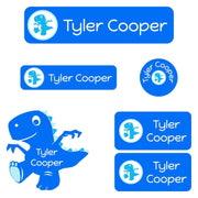 Multicolor Icon Kindergarten Labels Pack