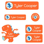 Multicolor Icon Kindergarten Labels Pack