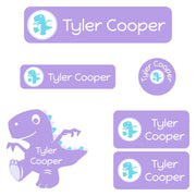 Multicolor Icon Kindergarten Labels Pack