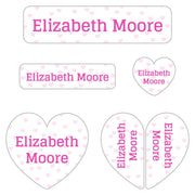Sweetheart Kindergarten Labels Pack