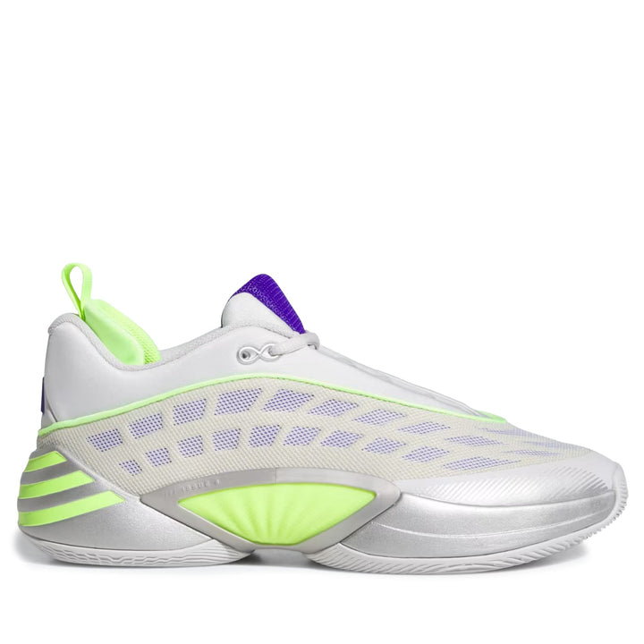 Men's Adidas D.O.N Issue 8 - Silver Metallic / Lucid Lemon / Dash Grey