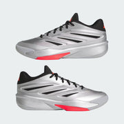 Men's Adidas CRAZY ENERGY Shoes - Silver Metallic / Core Black / Lucid Red