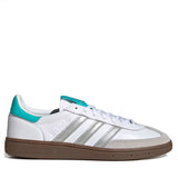 Men's Adidas Handball Spezial Mercedes - Cloud White / Silver Metallic