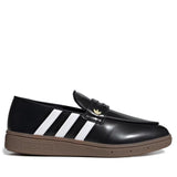 Men's Adidas Handball Spezial Loafer - Core Black / Cloud White / Gold