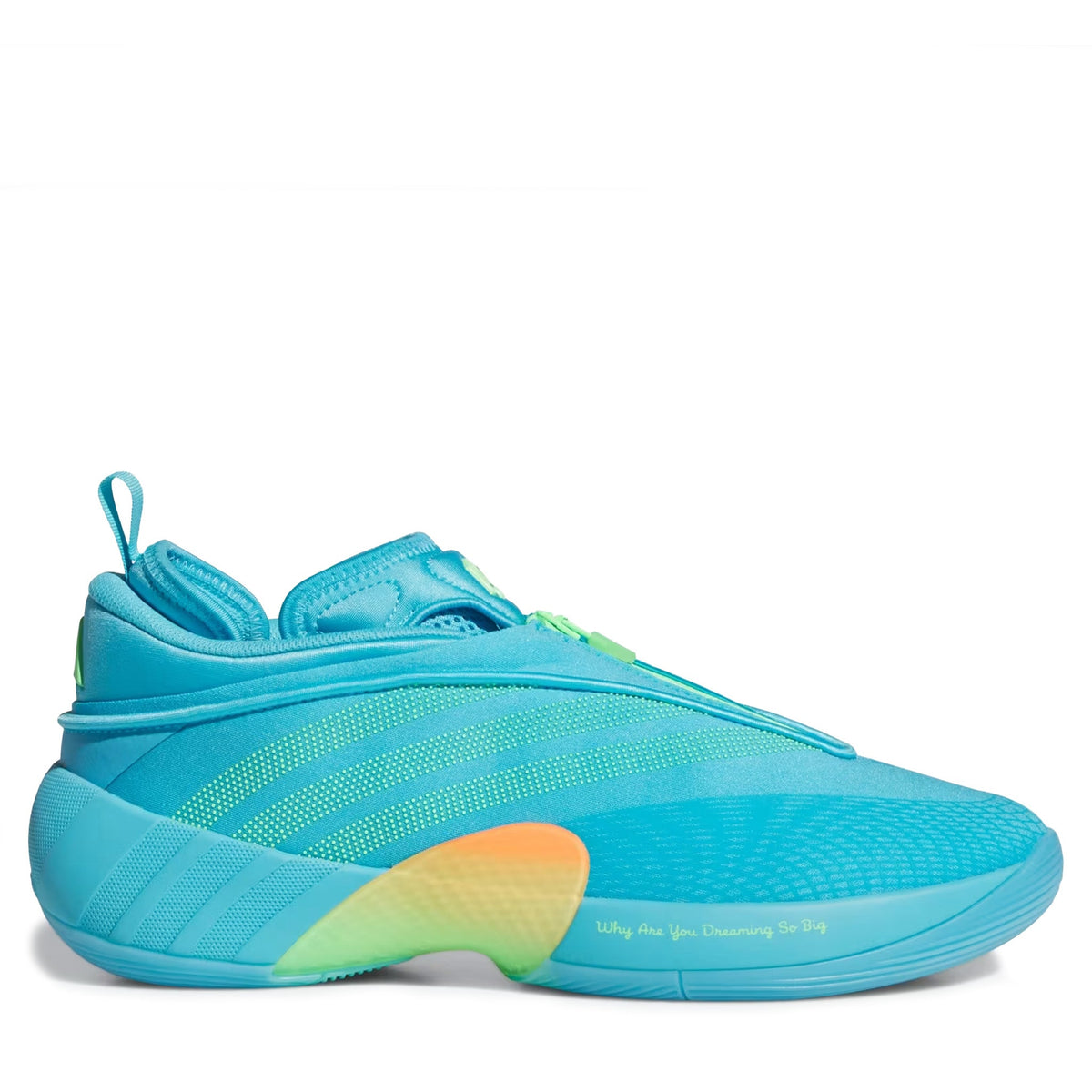 Men's Adidas D.O.N Issue 7 - Bright Cyan / Screaming Orange / Lucid Lemon
