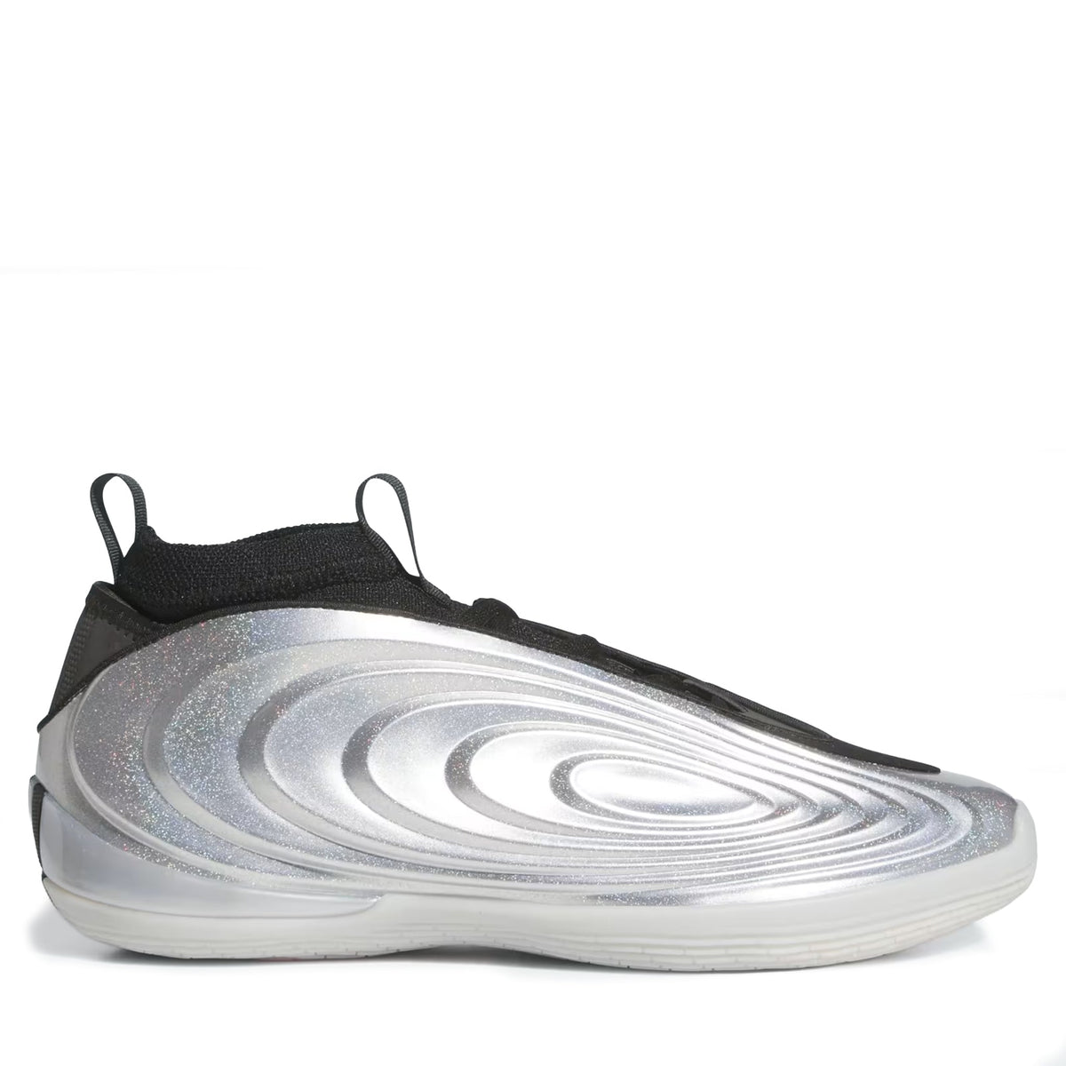 Men's Adidas Harden Volume 10 - Silver Metallic / Core Black / Lucid Orange
