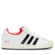 Men's Adidas x Coca-Cola Superstar II - Core White / Core Black
