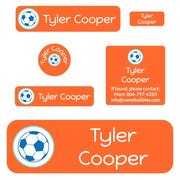 Multicolor Icon School Labels Pack