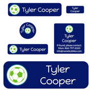 Multicolor Icon School Labels Pack