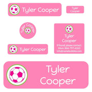 Multicolor Icon School Labels Pack