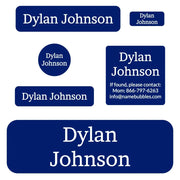 One Color School Labels Pack