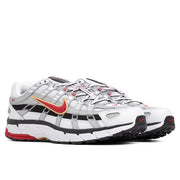 Women's P-6000 - White/Varsity Red/ Metallic Platinum