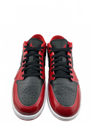 Jordan 1 Low SE Patent Varsity Red Black