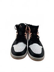 Jordan 1 Mid Arctic Orange Black Toe