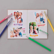 Pentel MATTEHOP Color Gel Pen Set, (1.0 mm), 21 Colors, with Metal Box
