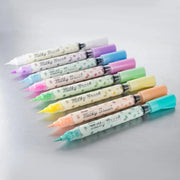Pentel Arts Milky Brush Pen, 1-Pk, Pastel Ink Colors