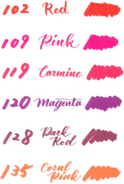 Pentel Arts Sign Pen Twin Brush, 6-Packs