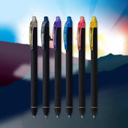 Pentel EnerGel Kuro Shades Packs, Liquid Gel Pen, 0.7mm, Assorted Ink