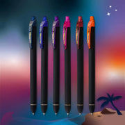 Pentel EnerGel Kuro Shades Packs, Liquid Gel Pen, 0.7mm, Assorted Ink