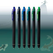 Pentel EnerGel Kuro Shades Packs, Liquid Gel Pen, 0.7mm, Assorted Ink