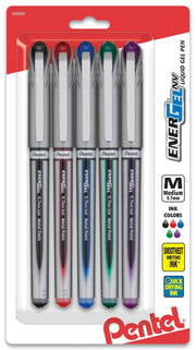 Pentel EnerGel NV Liquid Gel Pen, 0.7mm Metal Tip, Medium Line Capped