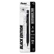 Pentel GraphGear 500, Limited Black Edition, Drafting Pencil (0.5mm), 1-Pk