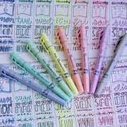  Pentel Illumina Flex Twin Tip Highlighter, 8 Asst. Colors, 8-Pk Box
