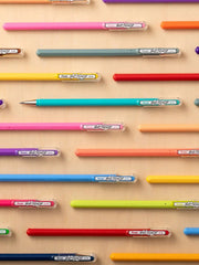 Pentel MATTEHOP Color Gel Pen Set, (1.0 mm), 21 Colors, with Metal Box