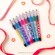 Pentel RSVP Ballpoint Pen, Hello Kitty® and Friends, Limited Edition, Mix 2, 0.7mm Fine Line, Assorted Ink, 5-Pk