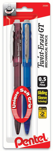 Pentel Twist-Erase GT 1-CLICK Mechanical Pencil Pack