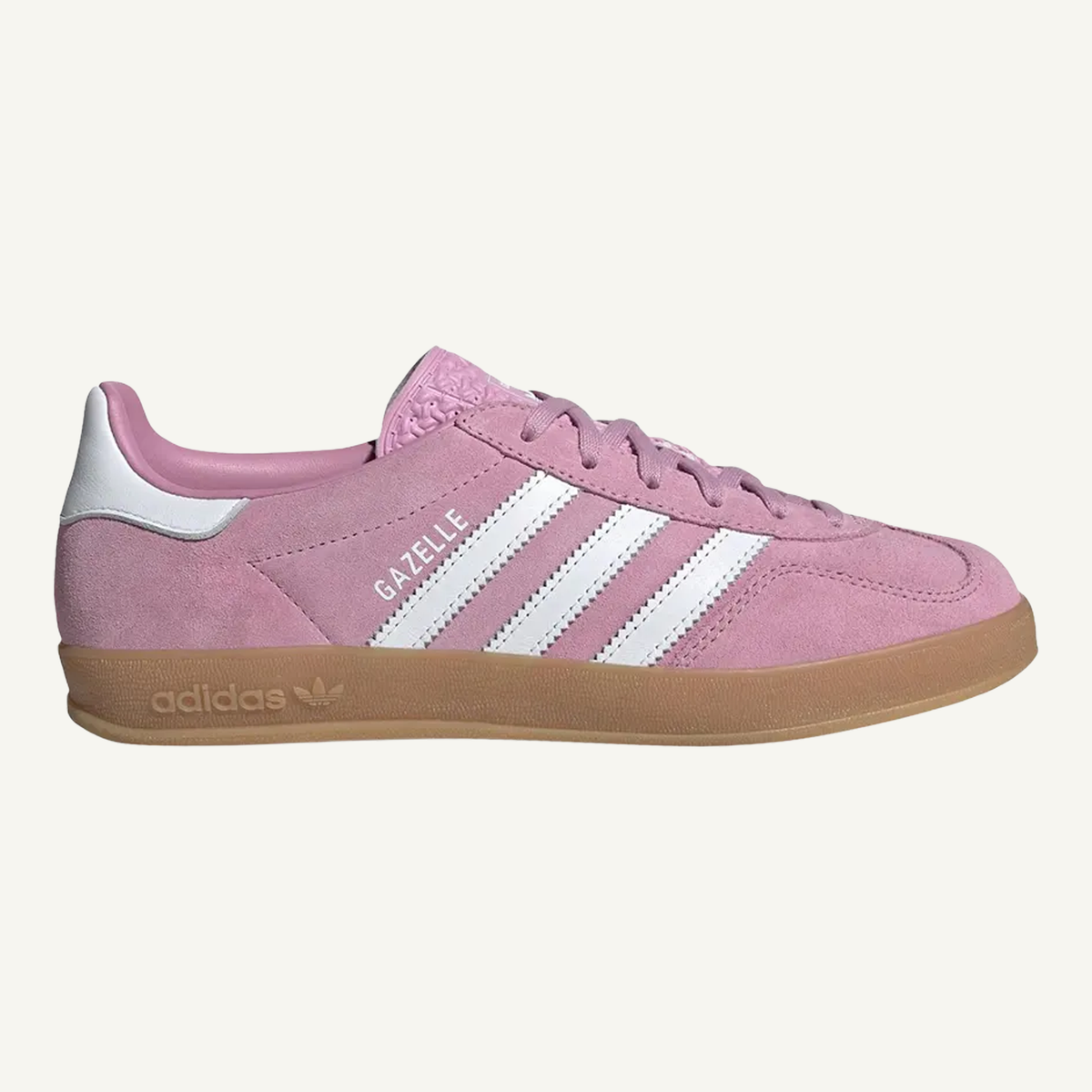 Adidas Originals Women's Pink Gazelle Indoor Sneakers, JS1395